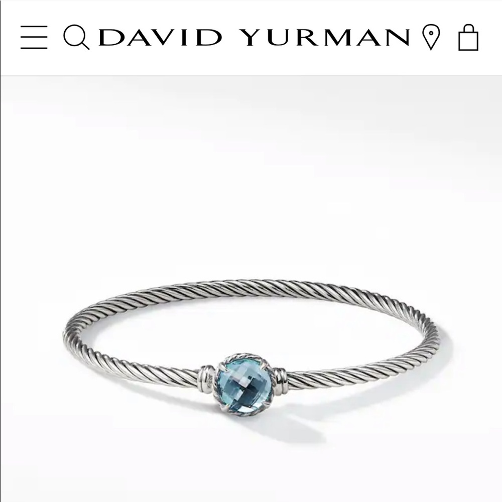 Châtelaine Bracelet with Blue Topaz